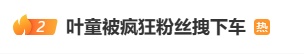 “叶童被疯狂粉丝拽下车”！叶童发文回应→
