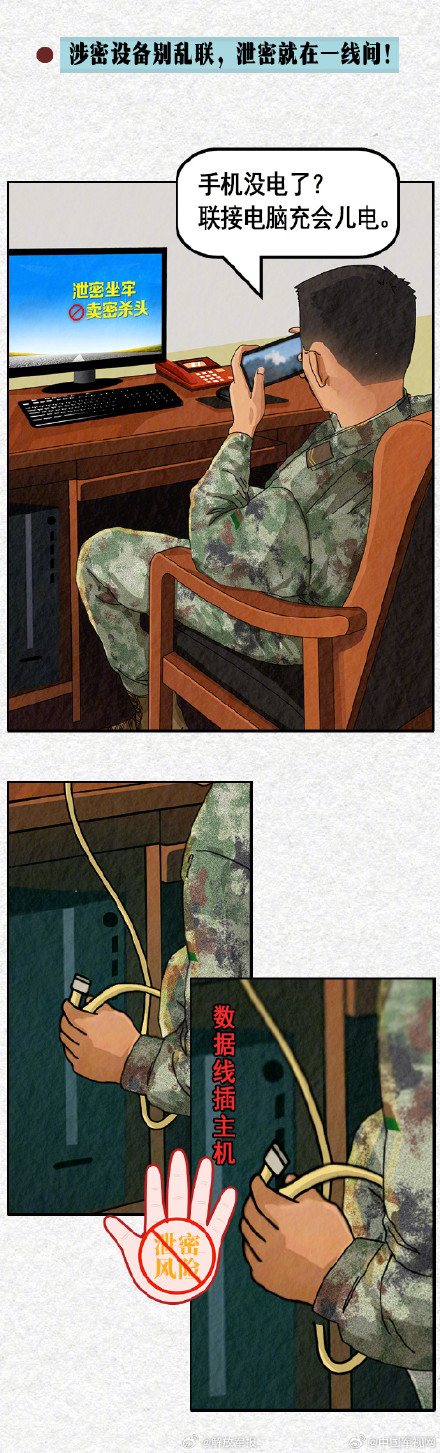 漫说军营里那些“不起眼”的泄密风险 漫说军营里那些“不起眼”的泄密风险