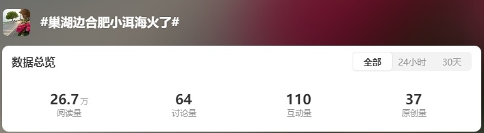 冲上热搜！“合肥小洱海”火了！