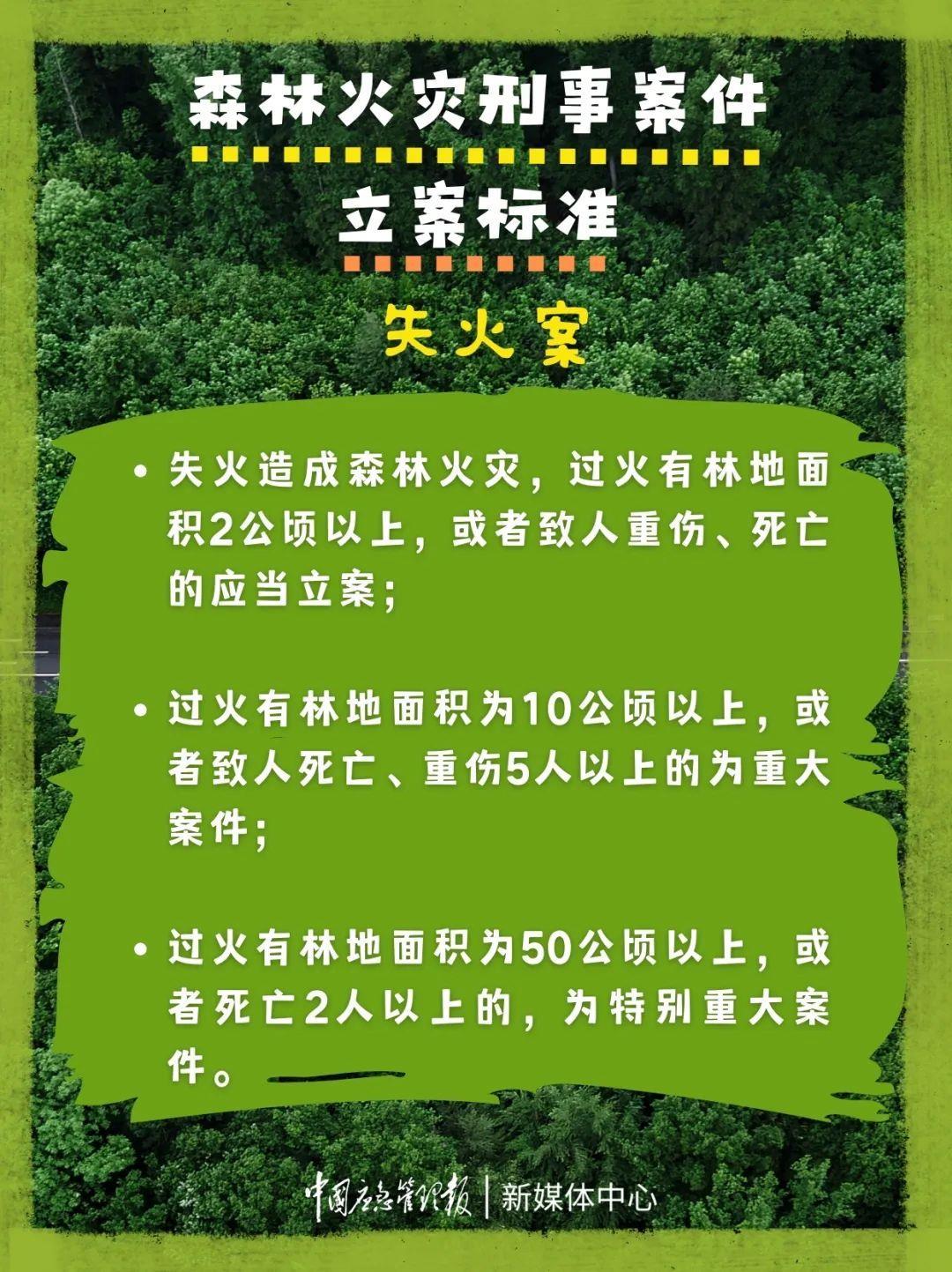违规野外用火或涉嫌犯罪！森林防火“十不要”得记牢