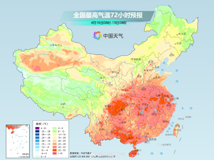 我国多地气温继续上升 郑州石家庄冲击35℃高温线