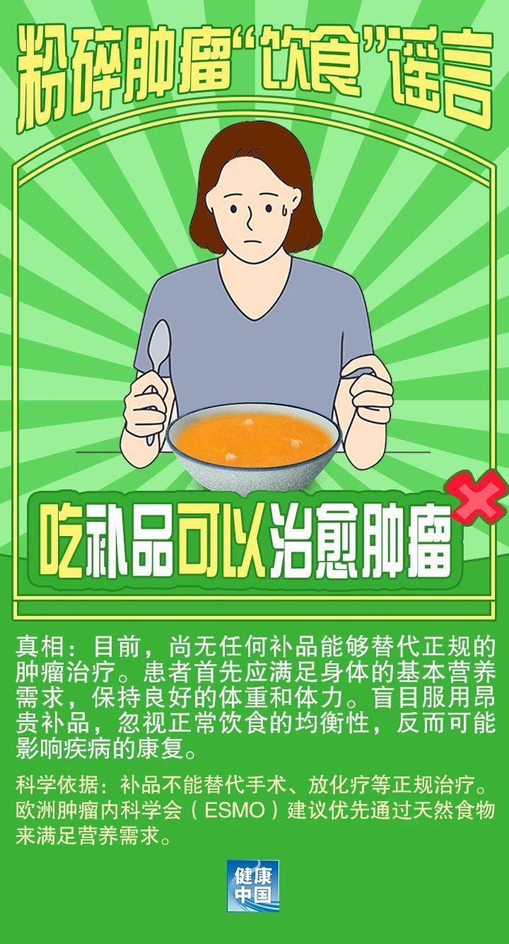 不吃饭能饿死癌细胞?吃补品治愈肿瘤?这些都是谣言! 不吃饭能饿死癌细胞?吃补品治愈肿瘤?这些都是谣言!