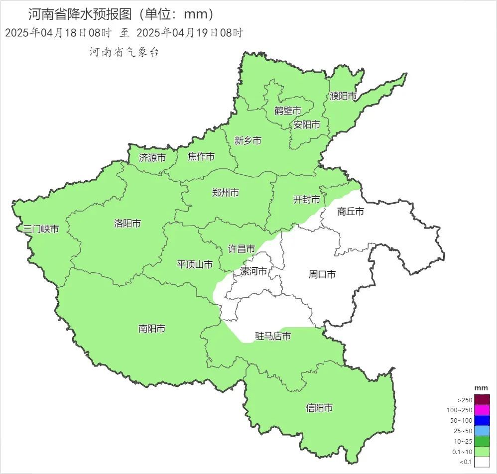 雨纷纷！降雨日历看河南最近咋下雨