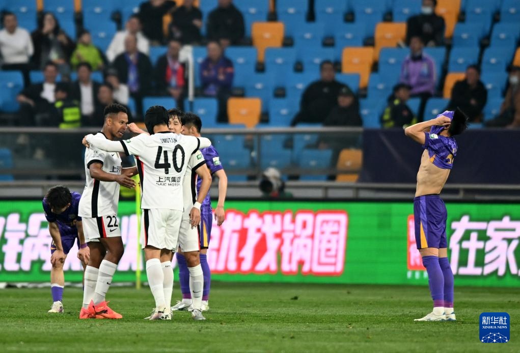 中超：上海海港胜天津津门虎