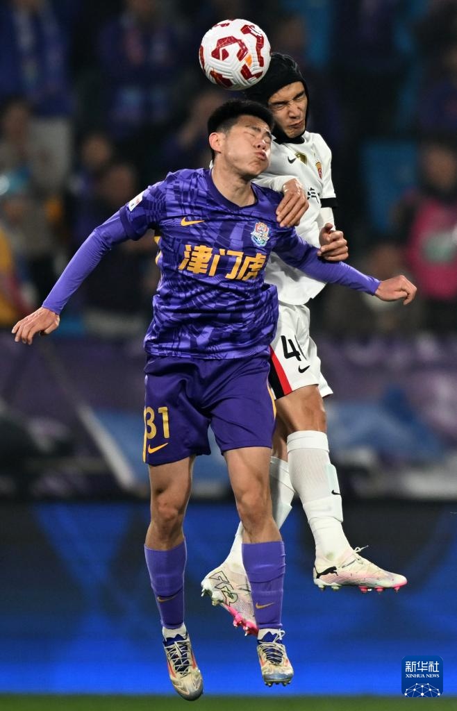 中超：上海海港胜天津津门虎