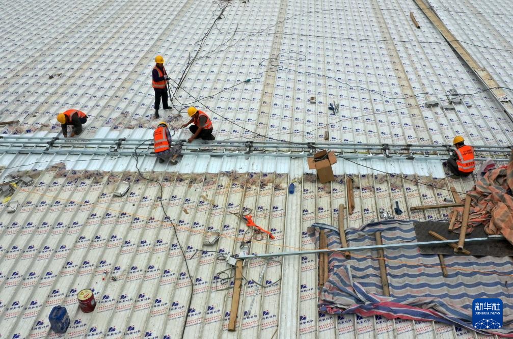 南凭高铁崇凭段新建站房进入全面装饰装修阶段 南凭高铁崇凭段新建站房进入全面装饰装修阶段