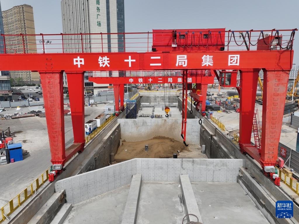 石家庄市城市轨道交通5号线加紧建设