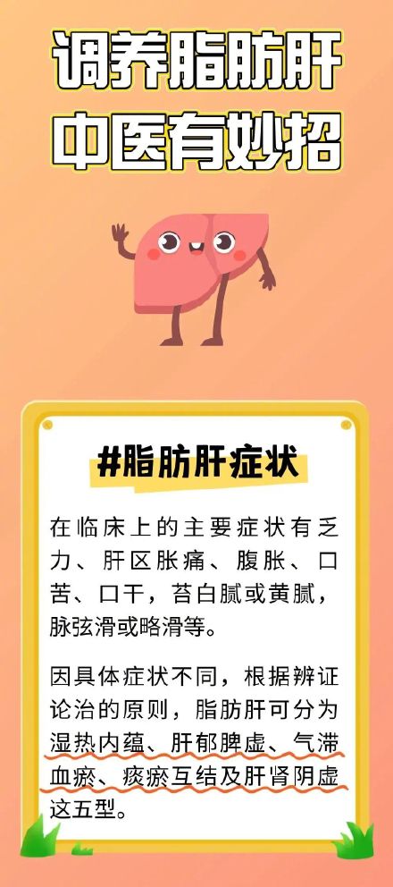 春主生发肝易盛，调理脂肪肝正当时！一些分型调养的小方法，推荐给您