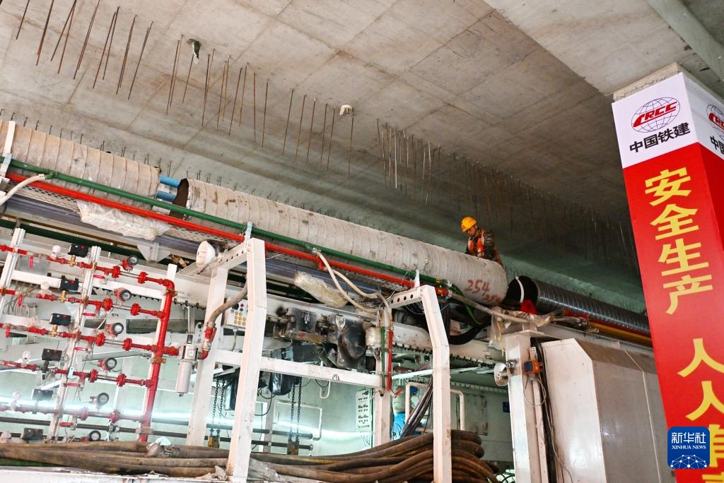 石家庄市城市轨道交通5号线加紧建设
