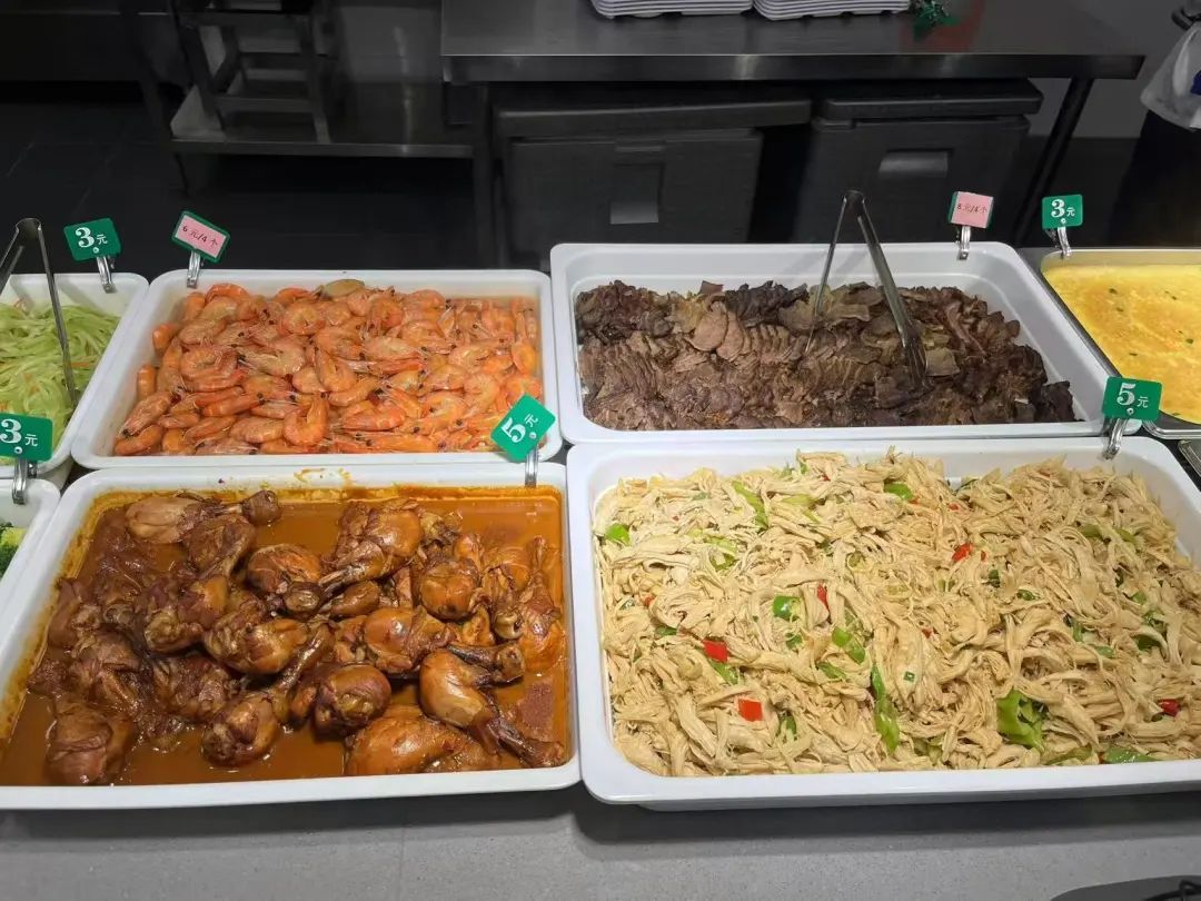 吃着吃着就瘦了!安徽多所高校食堂放大招 吃着吃着就瘦了!安徽多所高校食堂放大招