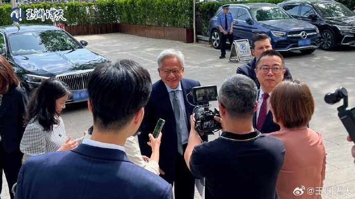 时隔3个月,黄仁勋再次到访北京 时隔3个月,黄仁勋再次到访北京