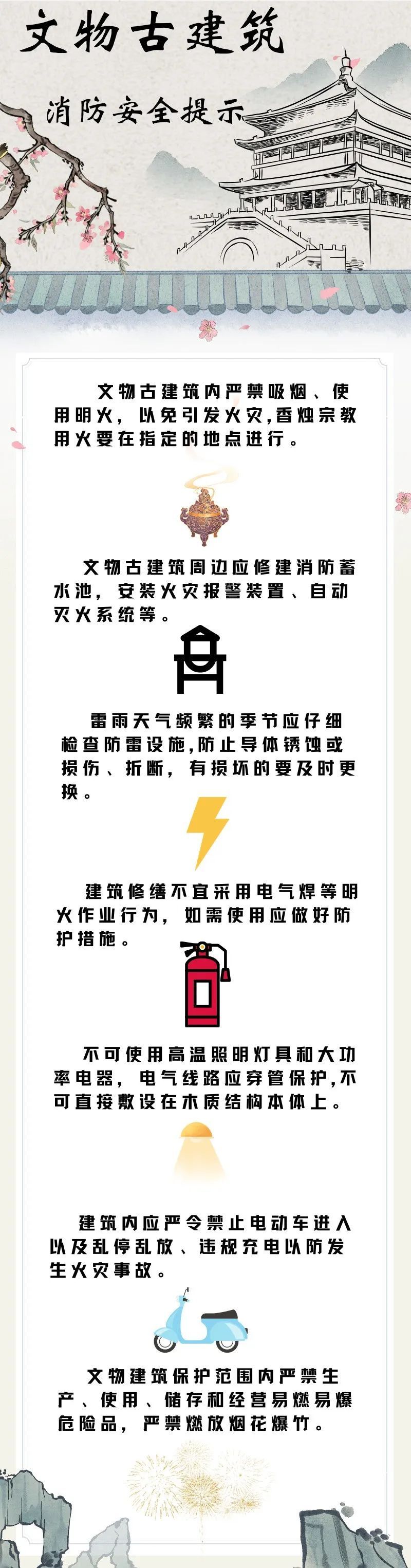 这些文物古建筑消防安全知识,必须要知道 这些文物古建筑消防安全知识,必须要知道