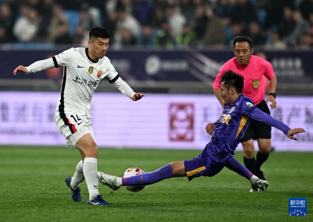 中超：上海海港胜天津津门虎