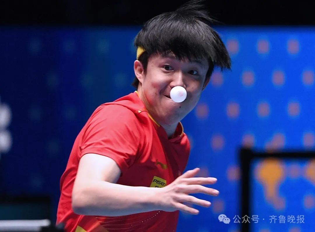 七局激战！王楚钦晋级世界杯四强经典动作重现，赛后采访现金句：最后一分能抽死我就给你了！