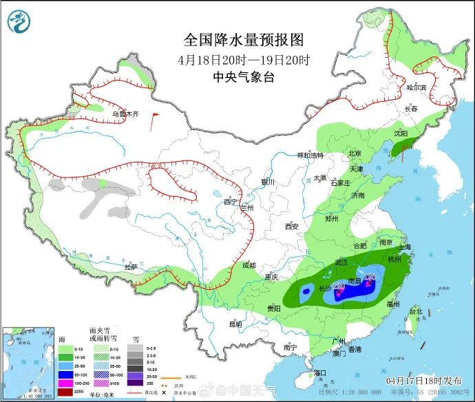 骤降12℃!两轮强降雨!江西天气马上反转…… 骤降12℃!两轮强降雨!江西天气马上反转……