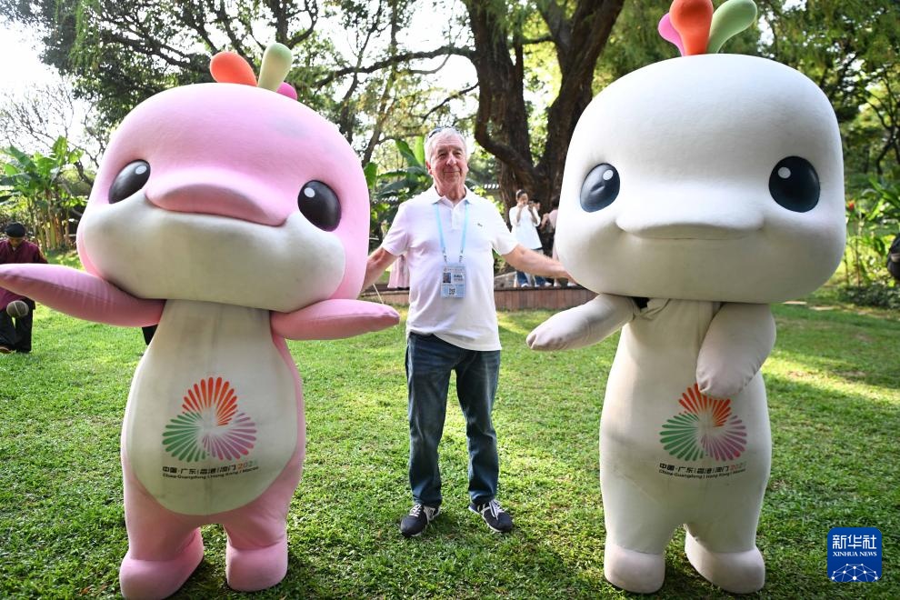 广交会境外采购商走进广州兰圃