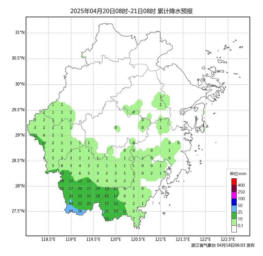 8级大风！大雨暴雨！浙江今起大范围降水登场