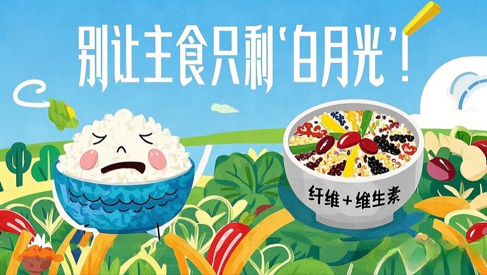 粗粮搭配更健康：别让主食只剩“白月光”！
