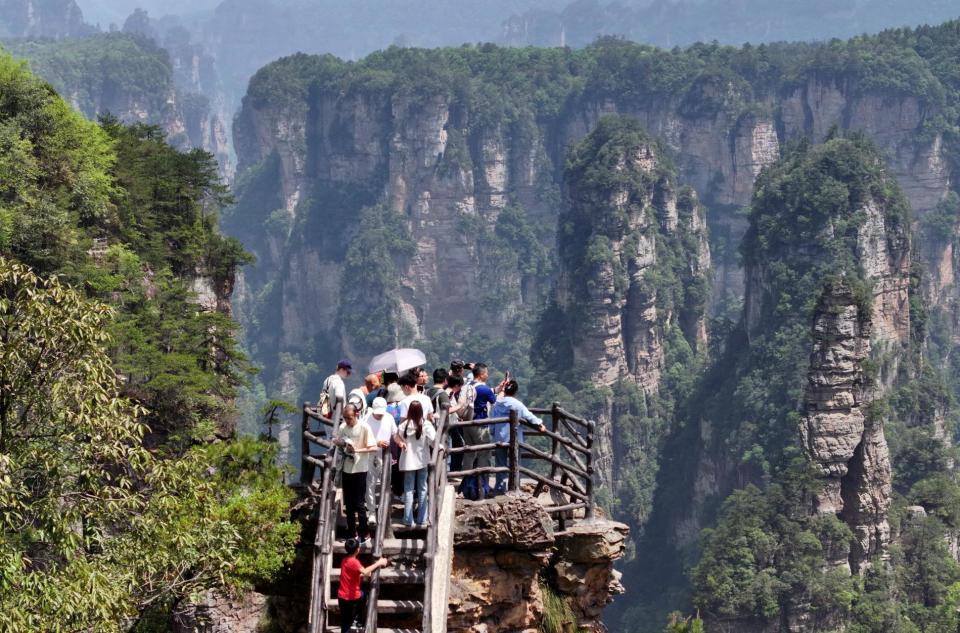 湖南张家界：春意盎然，旅游升温