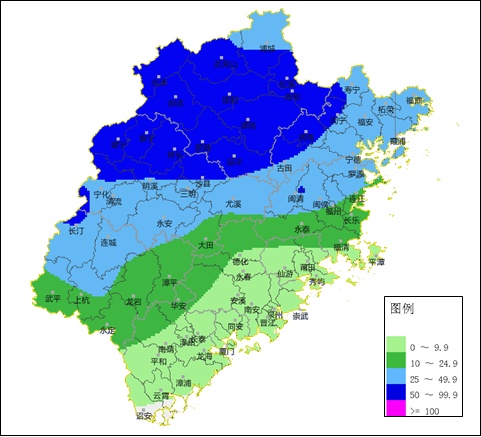福建发布暴雨预警！