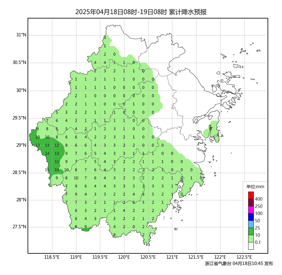 8级大风！大雨暴雨！浙江今起大范围降水登场
