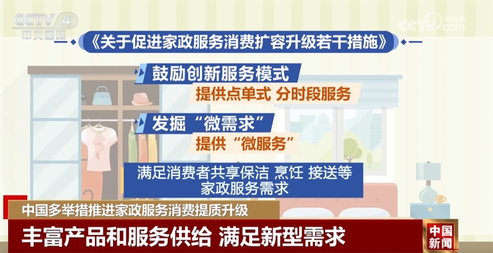 4方面12项重点举措！家政服务“旧”领域将发生什么“新”改变？一文了解↓