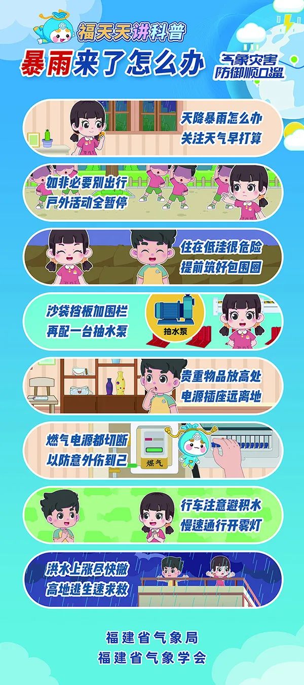 福建紧急预警！今天中北部地区有暴雨……