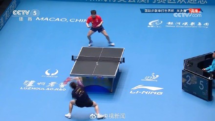 祝贺！林诗栋胜梁靖崑