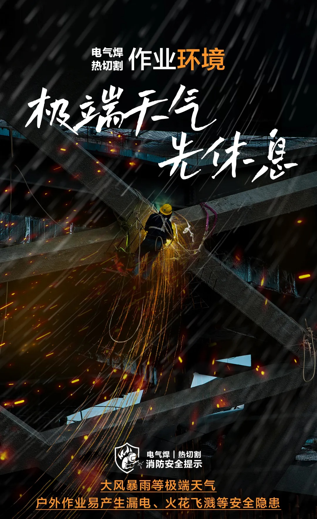 两男子“顶风”动火作业，双双被拘！