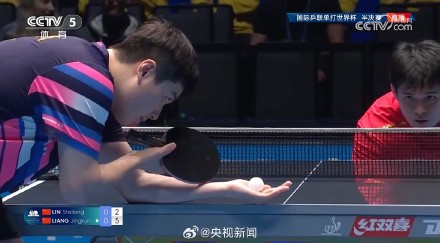 祝贺！林诗栋胜梁靖崑