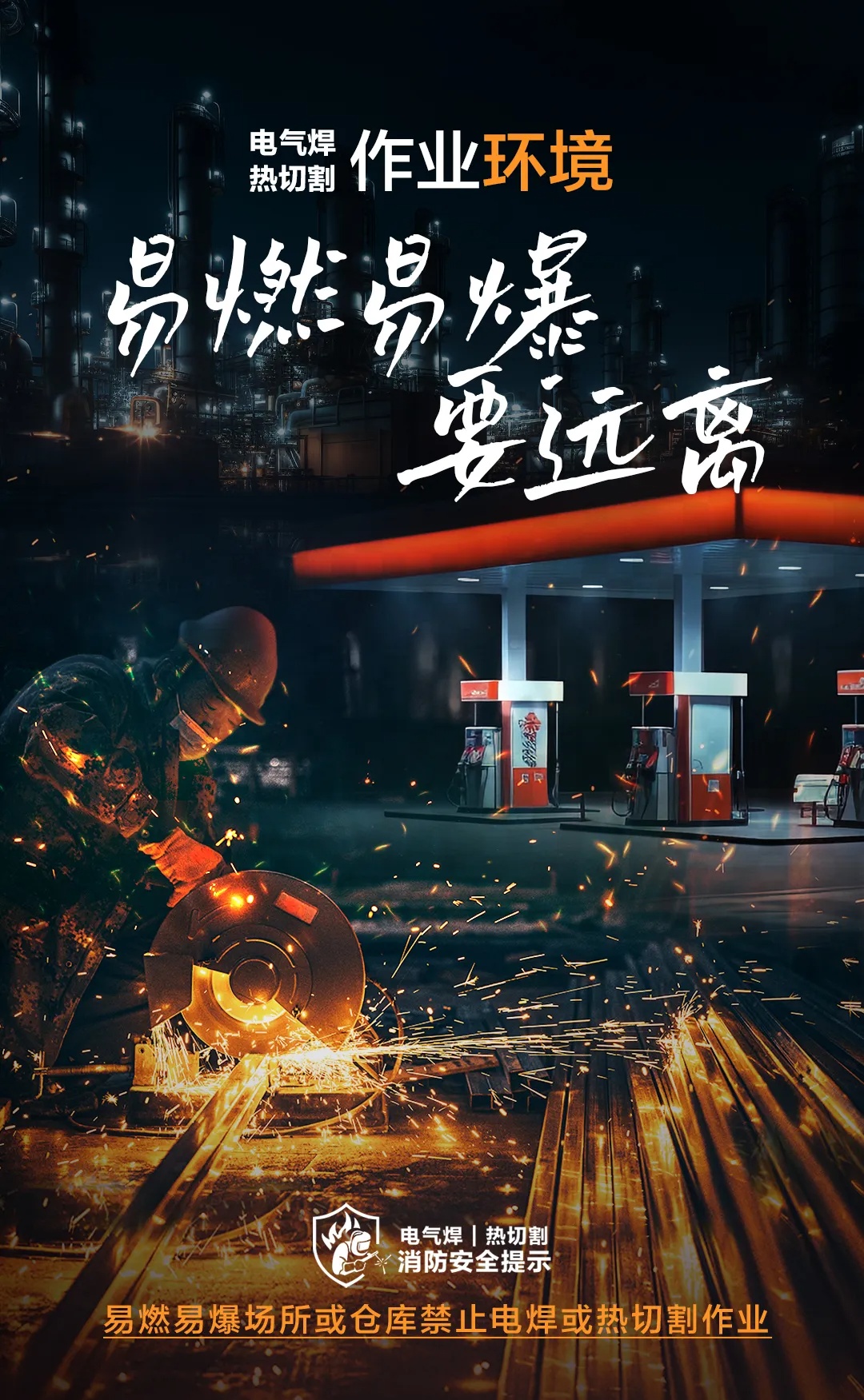 两男子“顶风”动火作业，双双被拘！