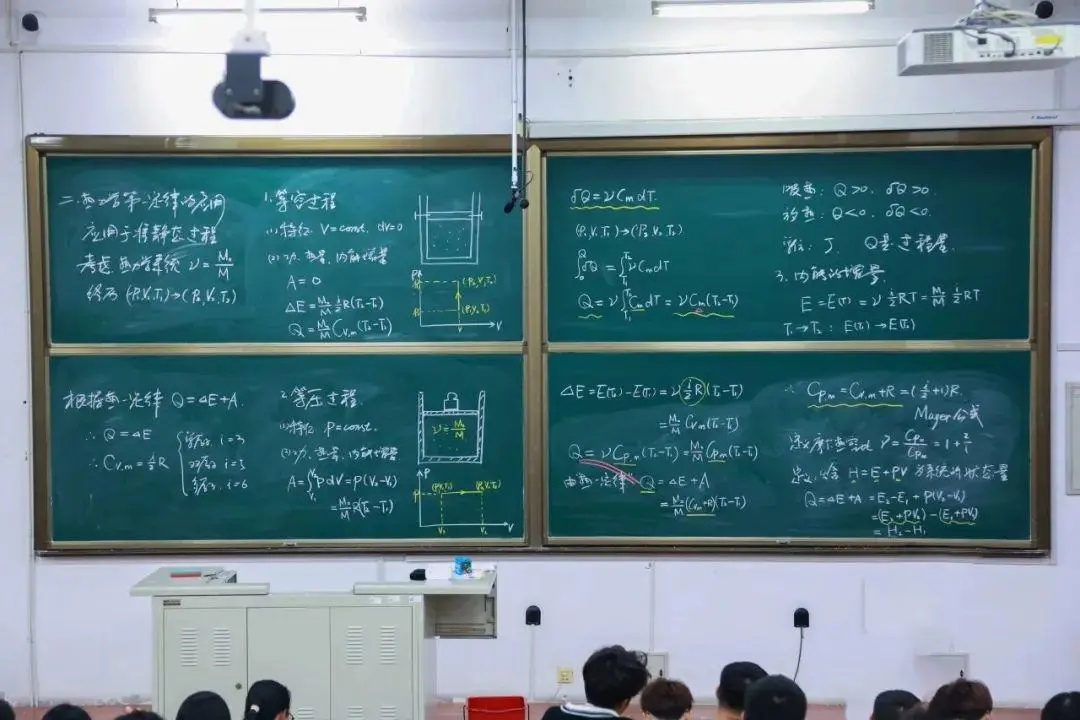 哈工大教授八屏板书火了！网友：看不懂内容，看懂了严谨！