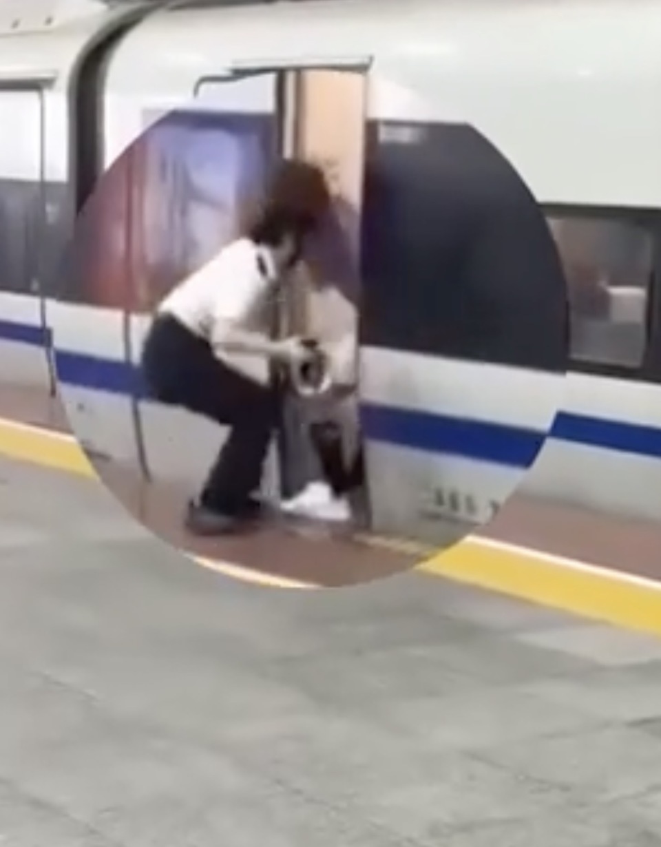 伸腿阻止高铁关门的女乘客已被行政拘留！律师：危及公共安全，还有可能被限制乘坐高铁