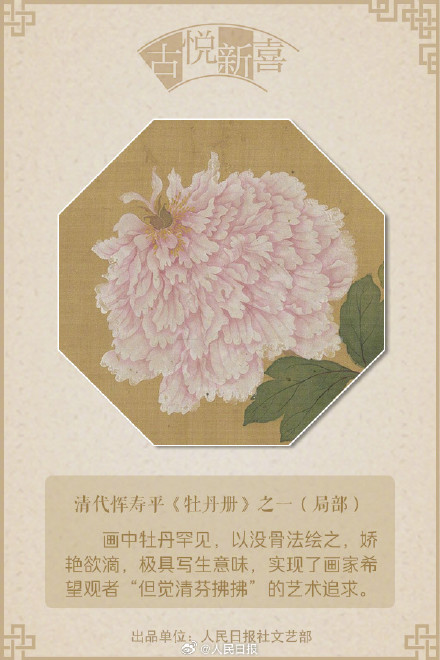国色天香!文化中国行赏画中牡丹 国色天香!文化中国行赏画中牡丹