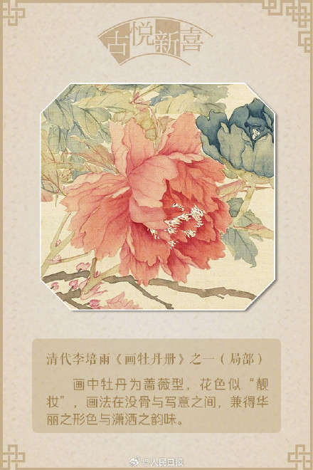 国色天香!文化中国行赏画中牡丹 国色天香!文化中国行赏画中牡丹