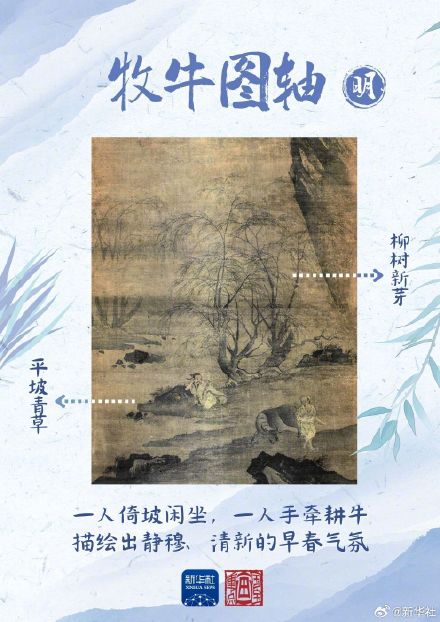 雨生百谷在文物里回望春天 雨生百谷在文物里回望春天
