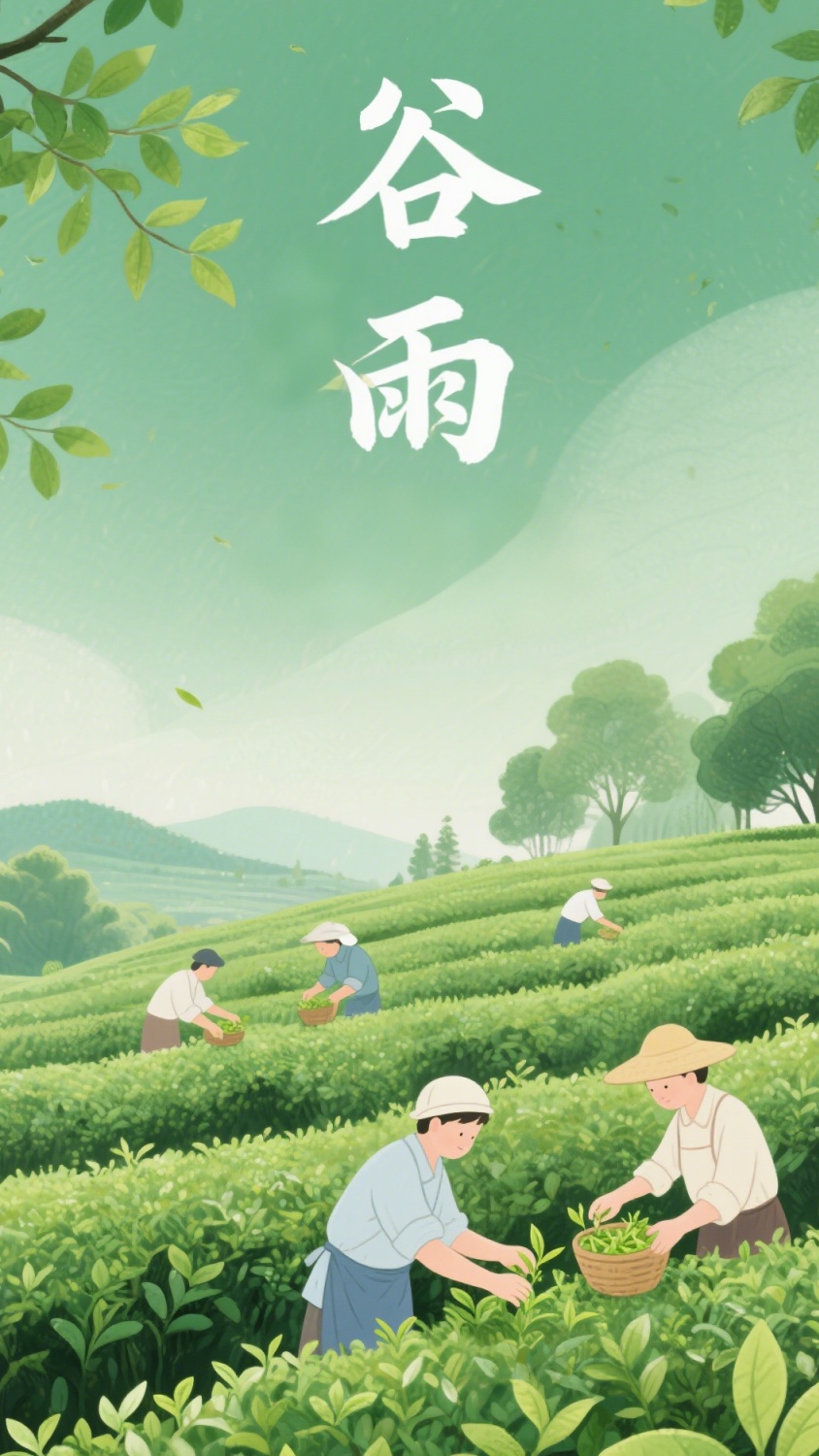 今日谷雨！春归有时，步履不停