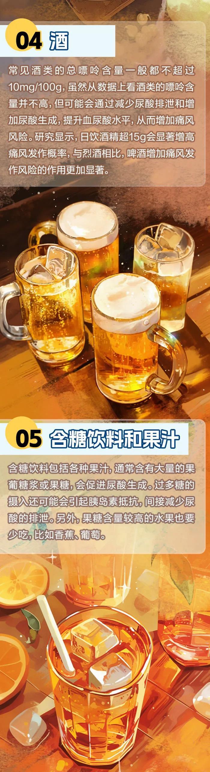 想要控制好痛风长期管理是关键 这7类食物最好别碰