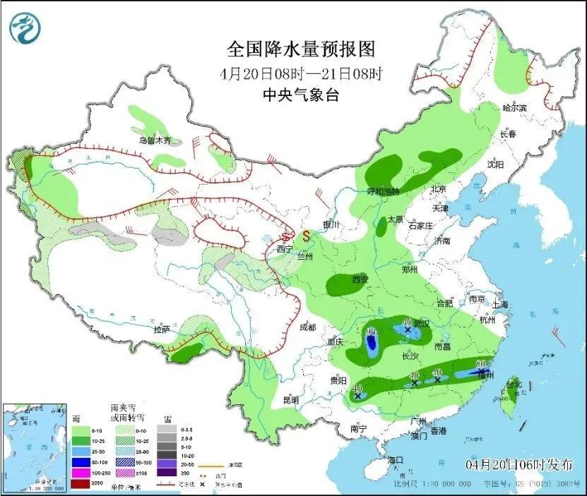大反转！西安小雨中雨大雨！陕西局地暴雨
