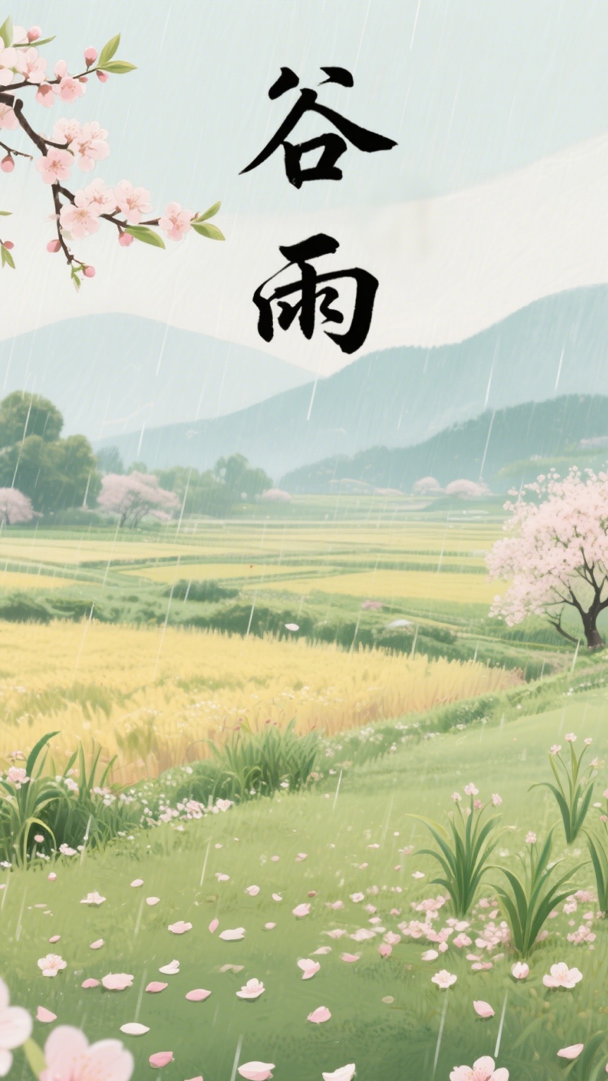 今日谷雨！春归有时，步履不停