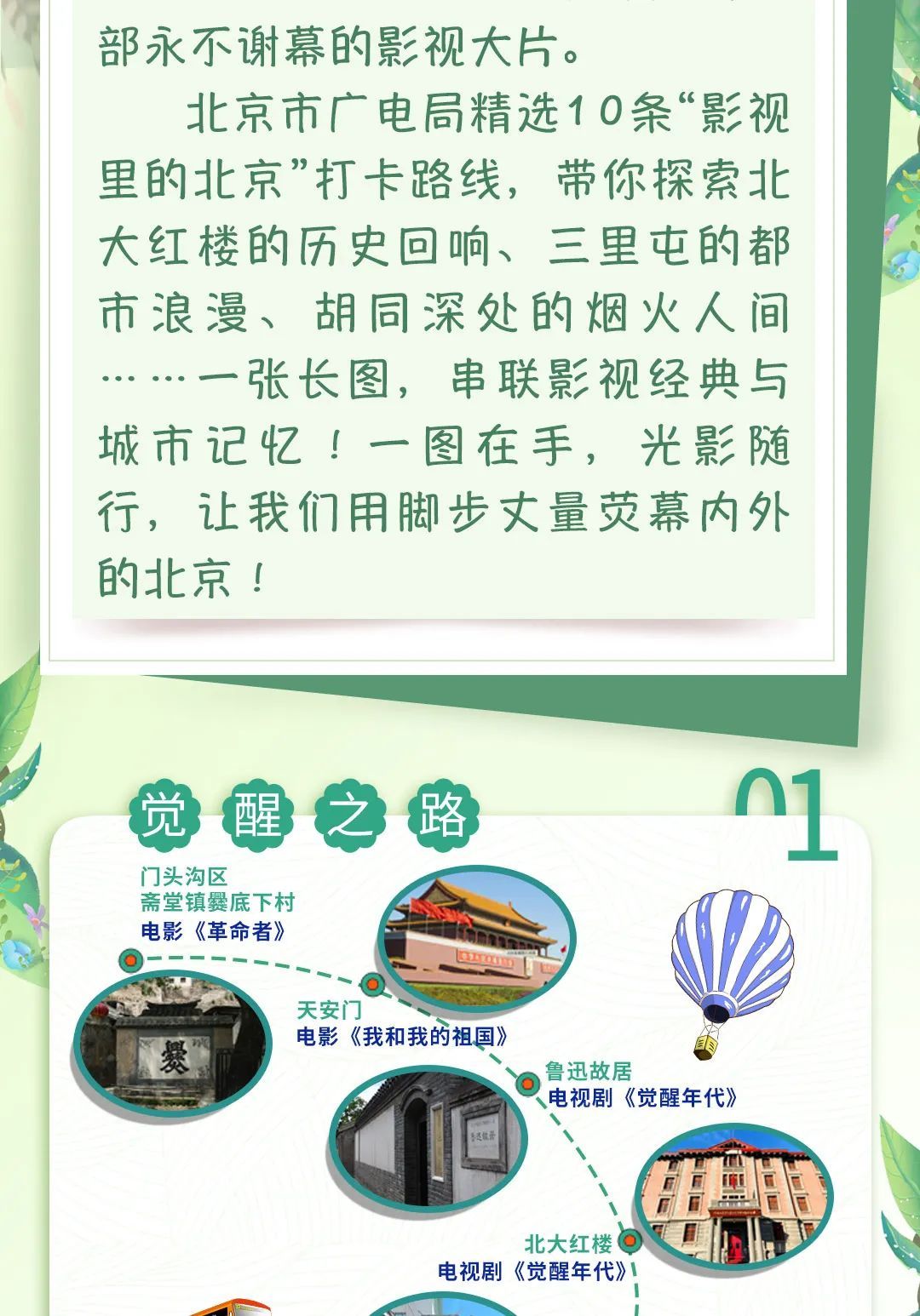 北京影视地图上线！跟着影视去旅行，解锁城市新玩法