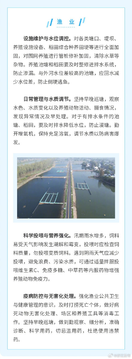 浙江入汛后,这份农业防汛措施请收好 浙江入汛后,这份农业防汛措施请收好