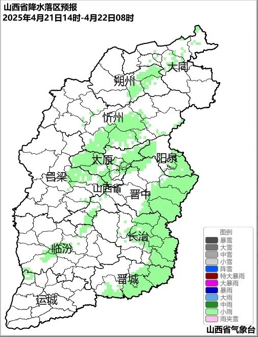 降水过后，山西大风沙尘+霜冻