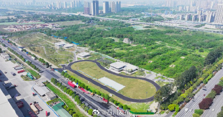 世运会速度轮滑公路赛场全面竣工 世运会速度轮滑公路赛场全面竣工