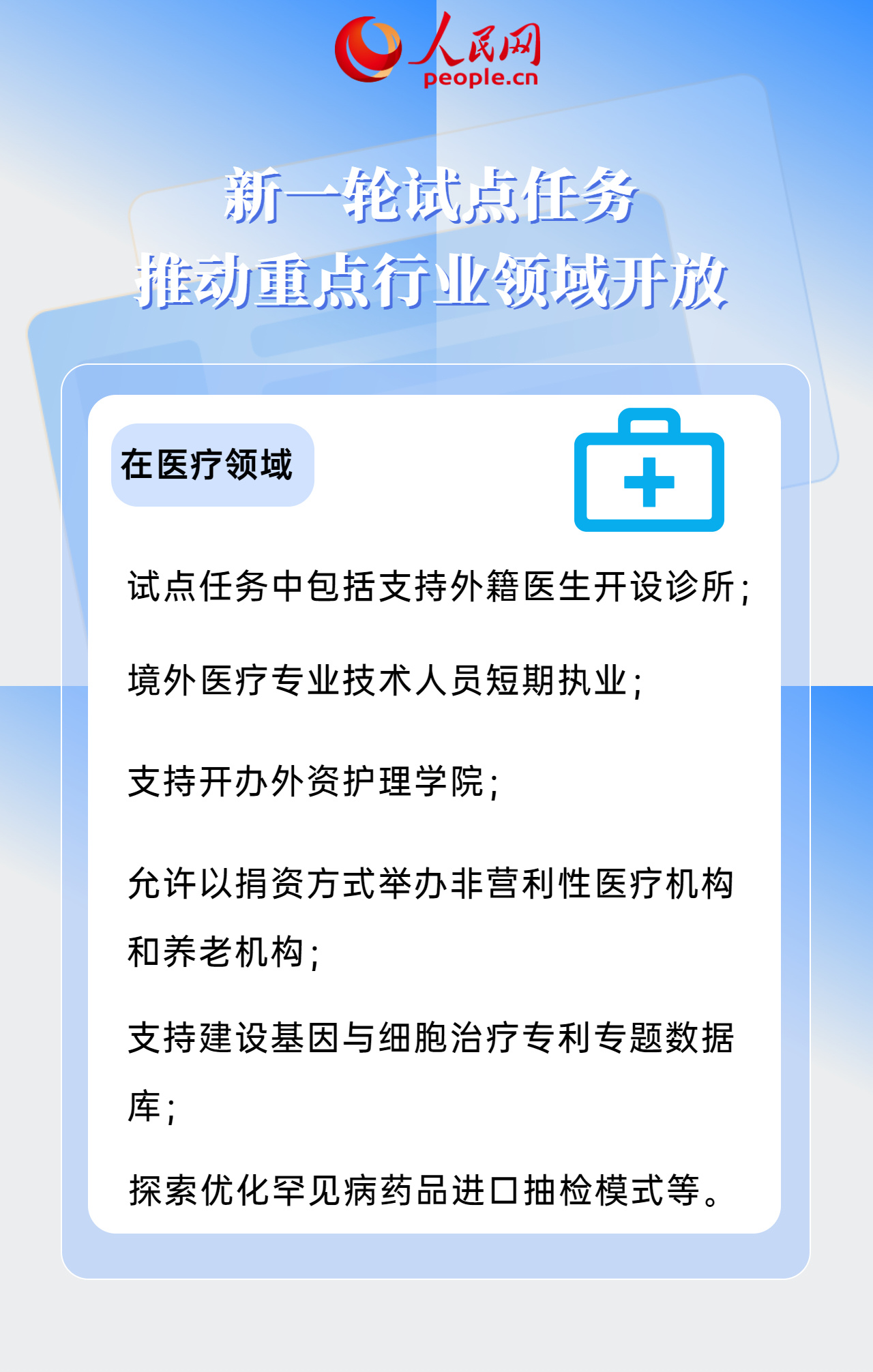 涉电信、医疗等多领域 服务业扩大开放综合试点“提速”