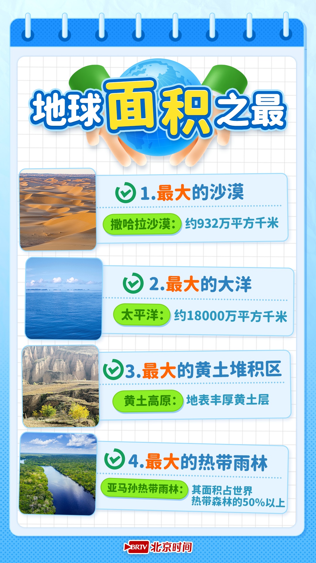 世界地球日:这些“之最”你知道多少?考考你→ 世界地球日:这些“之最”你知道多少?考考你→