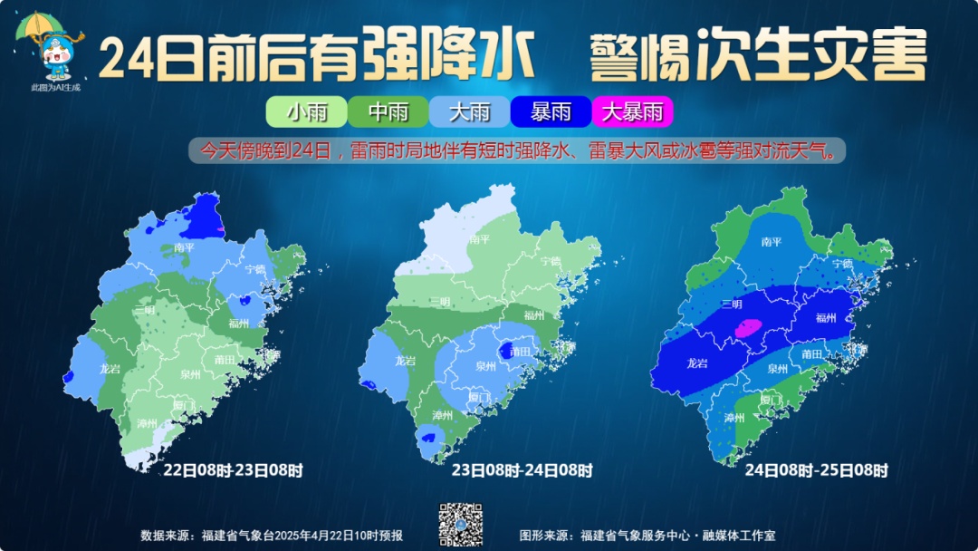 强降水！冰雹！即将抵达福建！多地气温将骤降超10℃！
