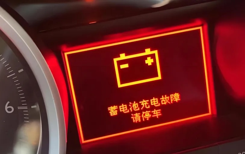 @电车车主：这两个灯亮了，千万别大意