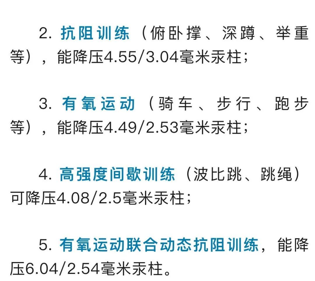 分享三种“降压运动”！不是跑步、走路