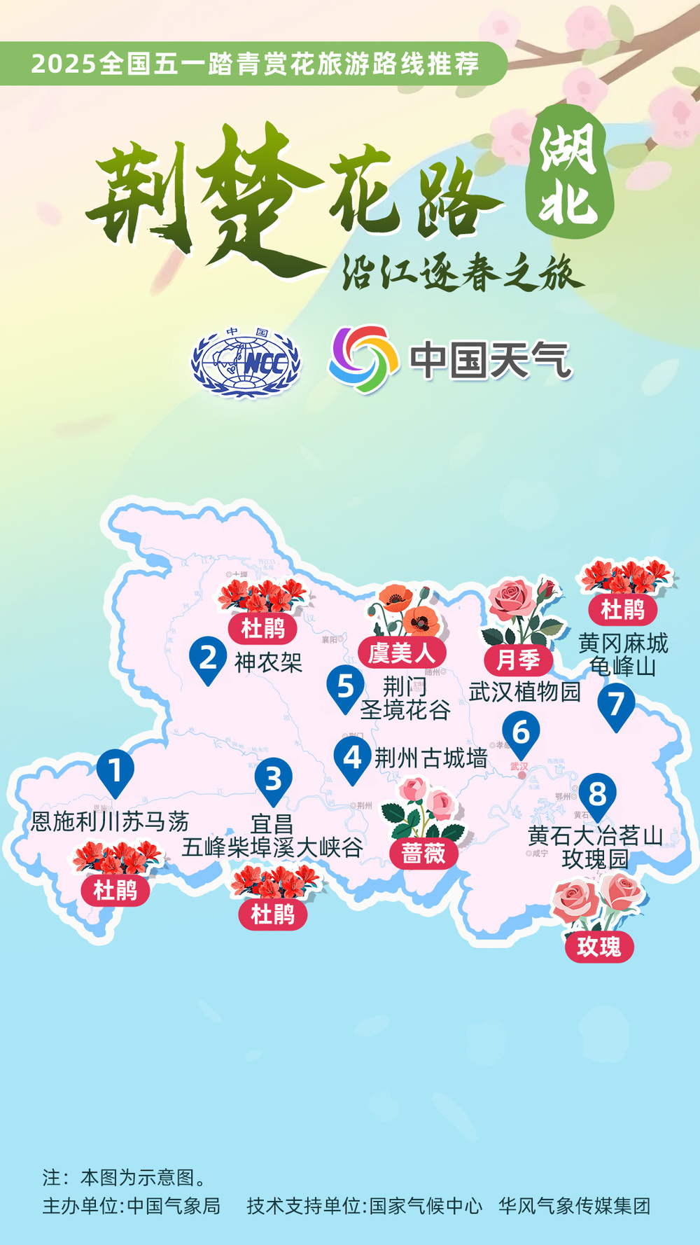 “五一”假期去哪还没定？这12条踏青赏花路线 挑一个出发